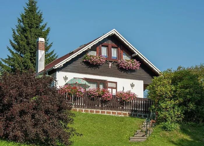 Serene Holiday Home In Altenfeld With Private Terrace fotorgafie