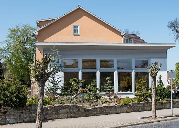 Gaestehaus Weidenmuehle Mühlhausen fotoğrafı