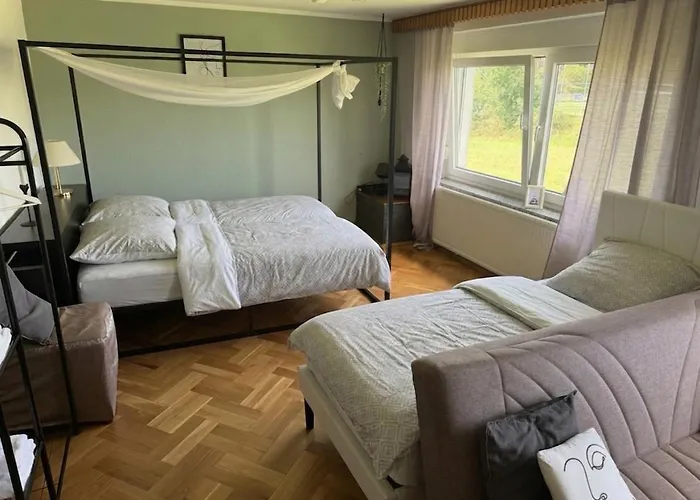 Pension Faulpelz - Budget Apartment Mit Kueche, Badewanne, Parkplatz Niederorschel foto